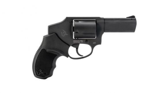 Taurus 650 Fully Shrouded Hammer .357 Mag .38 Special .38 Special +P Matte Stainless Steel Revolver