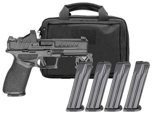 Springfield Armory Echelon 9mm Pistol Gear Pac w/ Viridian RFX11 Green Dot, Full Size, Optics Ready