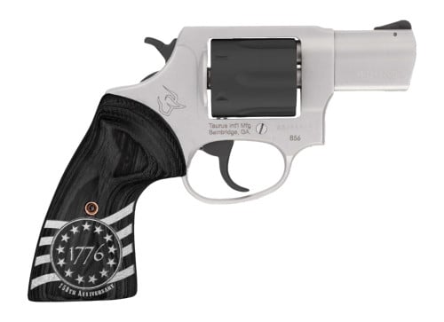 Taurus 856 1776 250th Anniversary .38 Special Stainless Steel/Black Revolver
