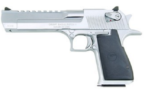 MAGNUM RESEARCH DESERT EAGLE CHROME .357 MAG 6" BARREL 9-ROUNDS