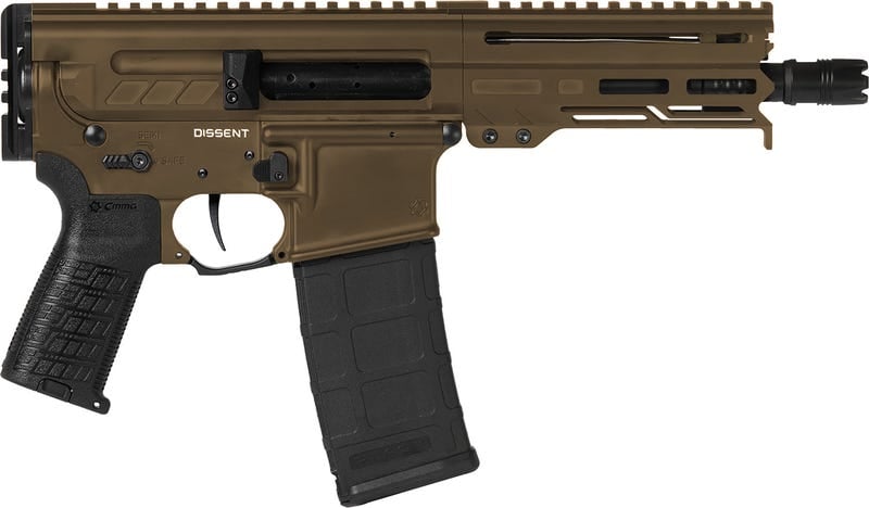 CMMG Dissent MK4 Midnight Bronze .300 AAC Blackout 6.5" Barrel 30-Rounds No Brace for sale