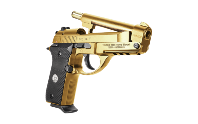 GIRSAN MC 14T (GOLD) - HANDGUNS - Hewitt Gun Shop