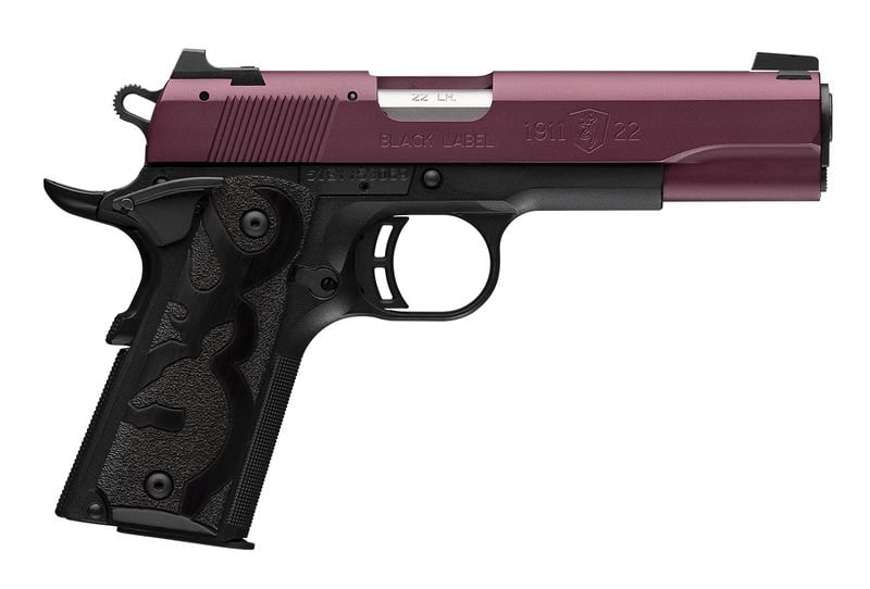 Browning 1911-22 Black Label Black Cherry .22 LR 4.25" Barrel 10-Rounds for sale