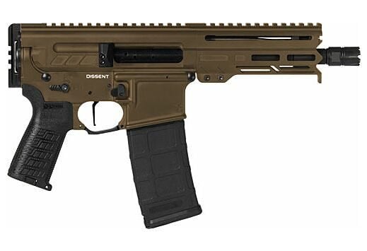 CMMG Dissent MK4 Midnight Bronze 5.56 6.5" Barrel 30-Rounds No Brace for sale