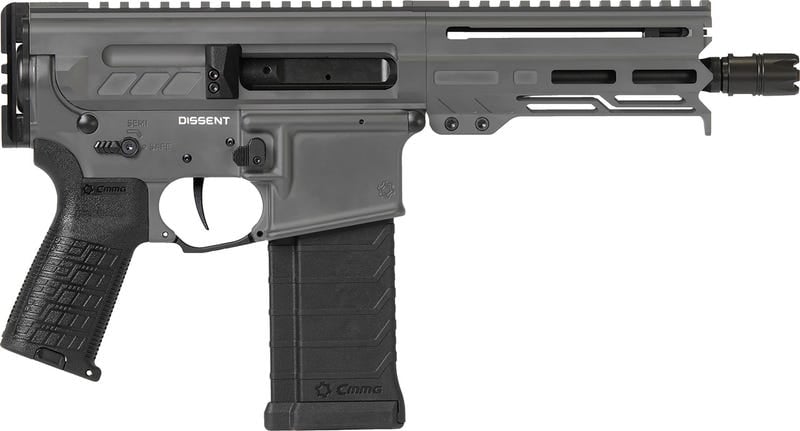 CMMG Dissent MK4 Tungsten 5.56 6.5" Barrel 30-Rounds No Brace for sale