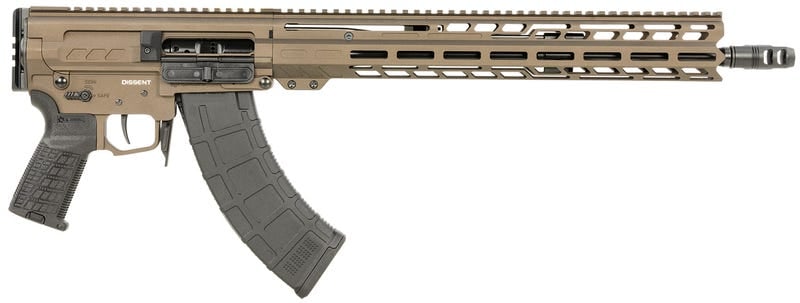 CMMG Dissent MK47 Coyote Tan 7.62 X 39 16.1" Barrel 30-Rounds No Stock for sale