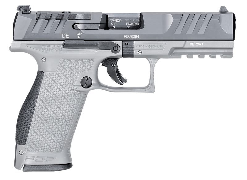 Walther PDP Gray/Silver 9mm 4.5" Barrel 18-Rounds for sale