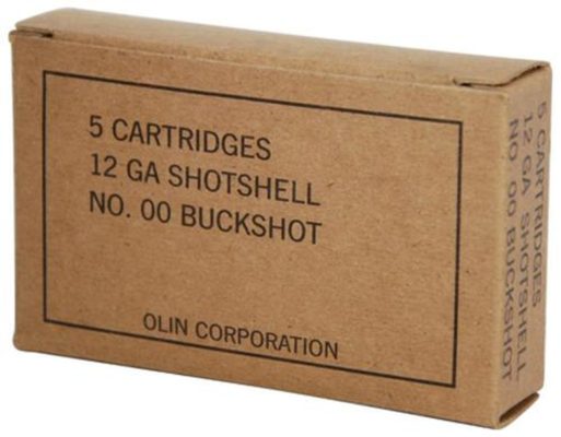 Winchester Military Grade 12 Ga, 2.75", 1325 FPS, 9 Pellets, 00 Buckshot, 5rd Box Winchester Ammo - Ammo - Hewitt Gun Shop