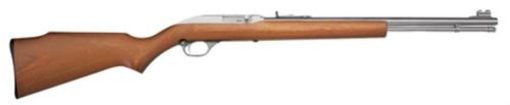 Marlin Model 60 22 LR 19 SS Finish Hardwood Monte Carlo Stock 14 Round