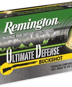 Remington Ultimate Defense 12 Gauge 2.75" Buckshot 15 Pellets 00 Buck 5 Bx