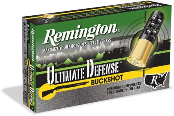 Remington Ultimate Home Defense Buckshot 20 Ga, 2.75", 17 Pellets, #3 Buck Shot, 5rd/Box Remington - Ammo - Hewitt Gun Shop