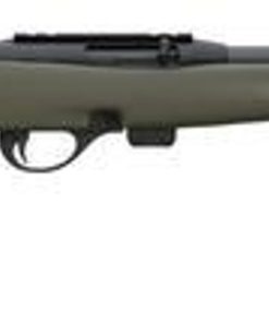 Remington Model 597 22 LR 16.5" Heavy Barrel With 5-R Rifling Blue Finish Olive Drab Green Synthetic Stock