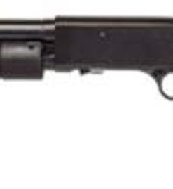 Maverick 88 Security 12 Ga 3" 18.5" Barrel Cylinder Choke Black Synthetic ATI Top-Folding Stock 6rd