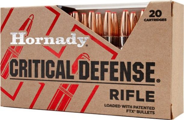 Hornady Critical Defense .223 Rem 55gr FTX bullet 20rd Box Hornady - Ammo - Hewitt Gun Shop