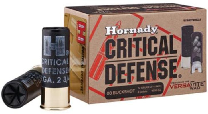 Hornady Critical Defense Superformance 12 Ga, 00 Buckshot, 10rd/Box Hornady - Ammo - Hewitt Gun Shop