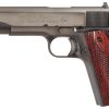 Colt 1911 Series 70 Govt 45 ACP 5" Barrel Double Diamond Rosewood Grip 7rd Mag