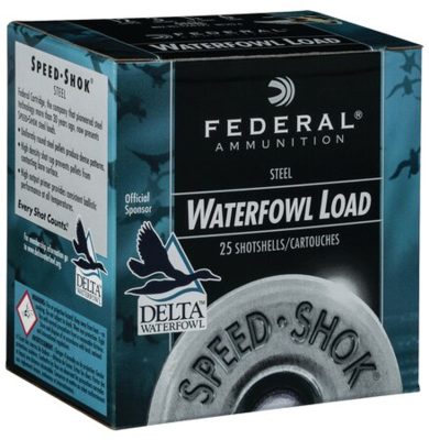 Federal Speed-shok #2 Shot 12 Ga, 3", 1 1/4oz, 25rd Box Federal Ammunition - Ammo - Hewitt Gun Shop