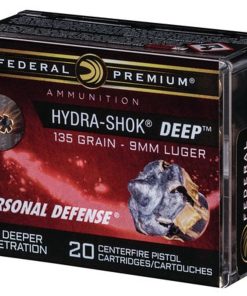 Federal Hydra-Shok Deep 9mm 135gr