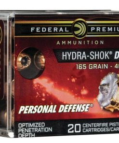 Federal Personal Defense 40S&W 165gr