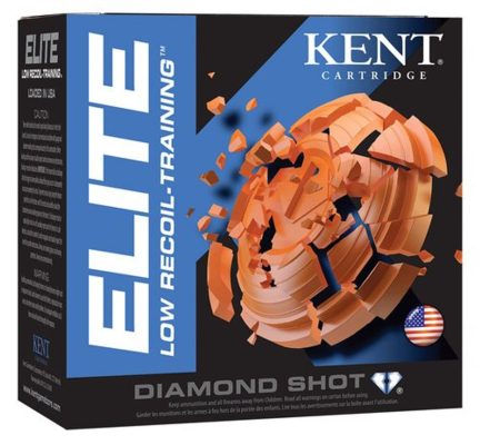 Kent Elite Low Recoil Training #8 Shot 12 Ga, 2.75", 7/8oz, 25rd/Box Kent Cartridge - Ammo - Hewitt Gun Shop