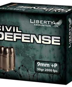 Liberty Ammo Civil Defense 9mm 50gr