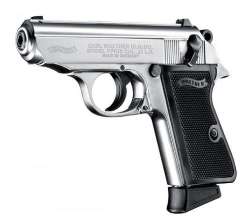 Walther PPK/S .22 L.R. 3" Barrel Nickel 10 Round