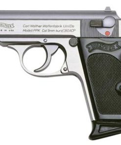 Walther PPK .380 ACP 3.3" Barrel Stainless Finish 6 Round