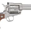 Ruger Blackhawk 357 Magnum/38 Spl 4-5/8" Barrel SS 6rd Hardwood Grip