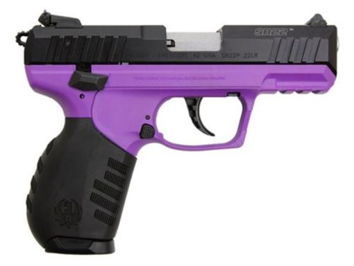 Ruger SR22 22LR Lady Purple 10 rd Mag TALO Exclusive