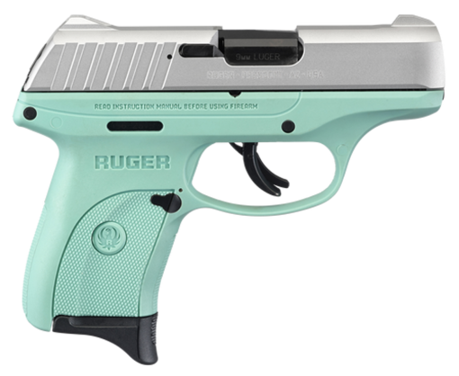 Ruger Ec9s 9mm 3" Barrel 7rd Aluminum Cerakote/Turquoise