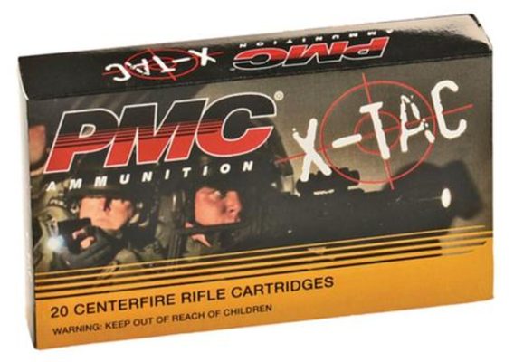 PMC X-Tac 5.56x45 NATO, 62gr, Light Armor Piercing, 20rd Box PMC Ammunition - Ammo - Hewitt Gun Shop