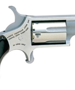 NAA Companion Mini Cap And Ball Revolver Kit .22 Caliber 1.125" Barrel Stainless Steel 5 Shot