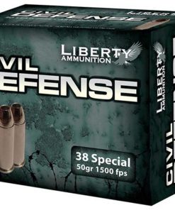 Liberty Ammo Civil Defense .38 Special 50gr