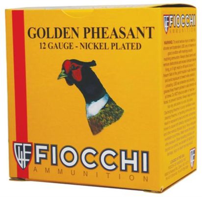Fiocchi Golden Pheasant Nickel 12 Ga, 2.75", 1485 FPS, 1.3oz, 5 Shot, 25rd Box Fiocchi Ammunition - Ammo - Hewitt Gun Shop