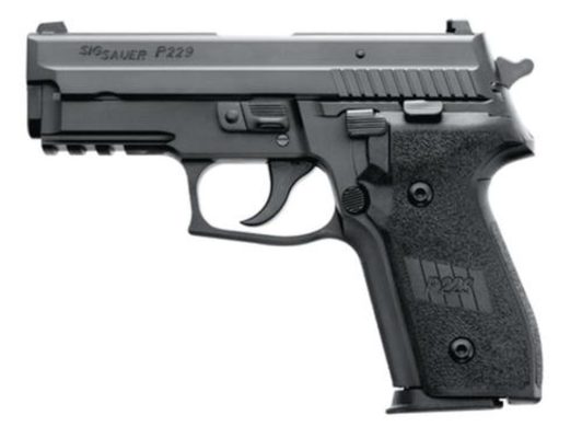 Sig P229 40 S&W 3.9In Nitron Black Da/Sa Siglite E2 Grip (2) 12rd Steel MAG Sig Sauer - Guns - Hewitt Gun Shop
