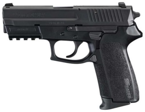 Sig SP2022 9mm 3.9In Nitron Black Da/Sa Contrast Sights Polymer Grip (2) 10rd Steel MAG Rail CA Compliant