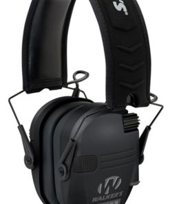 Walkers Game Ear Razor Slim Shooter Folding Electronic Earmuff 23 dB Black