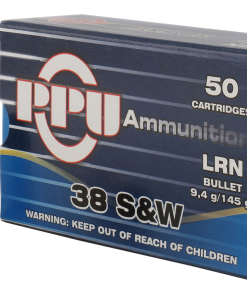 PPU Handgun Defense 38 S&W 145gr