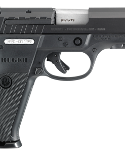 Ruger SR9E Pistol 9mm 4" Barrel 3-Dot Sights Black 17 Rnd Mag