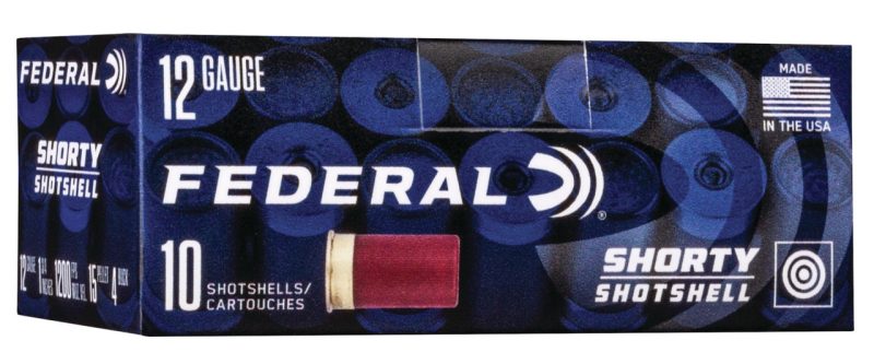Federal Shorty Buckshot 12 Ga, 1.75", Lead Buckshot, 4 Buck Shot, 10rd/Box Federal Ammunition - Ammo - Hewitt Gun Shop