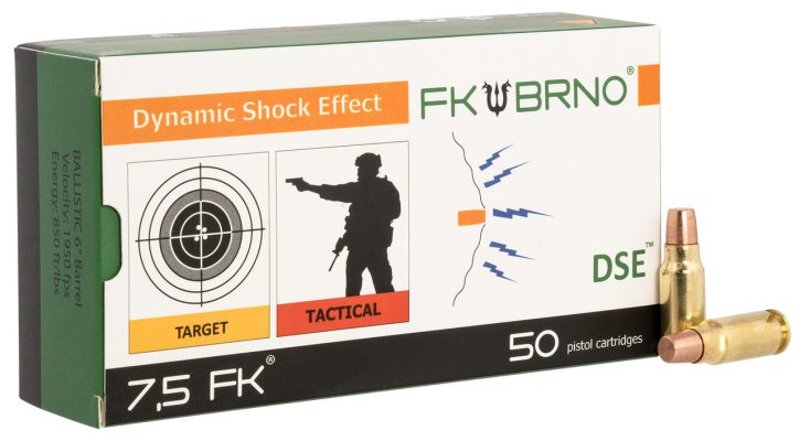 FK Brno US F9 7.5 FK, 101gr, Solid Flat Nose, 50rd Box FK Brno - Ammo - Hewitt Gun Shop