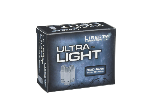 Liberty Ammunition Ultra-Light .380 ACP, 50gr, Deep Cavity Projectile, 20rd Liberty Ammo - Ammo - Hewitt Gun Shop