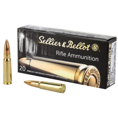 Sellier & Bellot 7.62x39mm, 124gr, Full Metal Jacket, 20rd Box Sellier & Bellot - Ammo - Hewitt Gun Shop