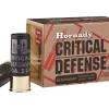 Hornady Critical Defense 12 Gauge Buckshot Ammo 2-3/4″ - firearms / shotguns / lever-action - Hewitt Gun Shop