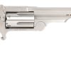 North American Arms 22MCR4 Ranger II  22 LR/22 WMR 5 Shot 4″ Stainless Steel Barrel, Stainless Steel Frame, Stainless Cylinder, Rosewood Boot Grip, Exposed Hammer, Extra Cylinder - Revolvers - Hewitt Gun Shop