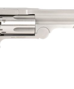 North American Arms 22MCR4 Ranger II  22 LR/22 WMR 5 Shot 4″ Stainless Steel Barrel, Stainless Steel Frame, Stainless Cylinder, Rosewood Boot Grip, Exposed Hammer, Extra Cylinder - Revolvers - Hewitt Gun Shop