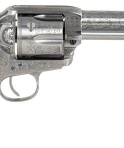 Taylors and Company 1873 Cattleman Uberti 5.50″ White Engraved 6rd