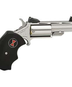 NAA Black Widow Revolver 22 LR Stainless/Black 2 in. 5 rd. AS - Revolvers - Hewitt Gun Shop