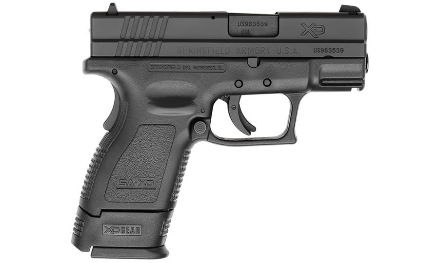 Springfield XD 9mm Sub-Compact Black California Compliant Springfield XD 9mm Sub-Compact Black California Compliant - Firearms - Hewitt Gun Shop