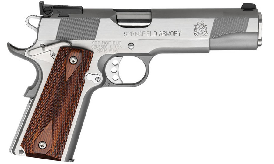 Springfield 1911 Loaded Target 9mm Stainless Steel Springfield 1911 Loaded Target 9mm Stainless Steel - Firearms - Hewitt Gun Shop
